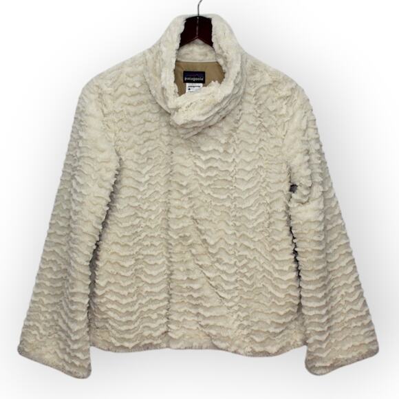 Patagonia Women's Pelage Jacket Small Pearl 28230 Apres EVEN SOFTER THAN FLEECE! - Picture 9 of 16